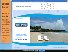 Tablet Screenshot of baobabeachvacations.com